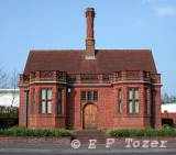 Sir Edwin Lutyens' 1905 brickfactory office, photo � E.P.Tozer