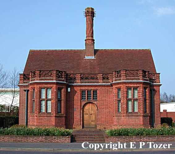Sir Edwin Lutyens' brick factory office, image � E.P.Tozer